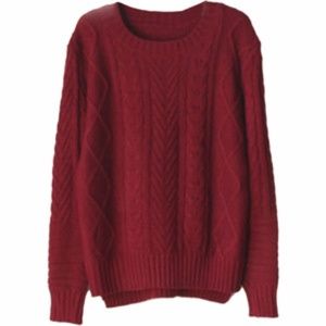 BDG urban outfitters maroon sweater size small